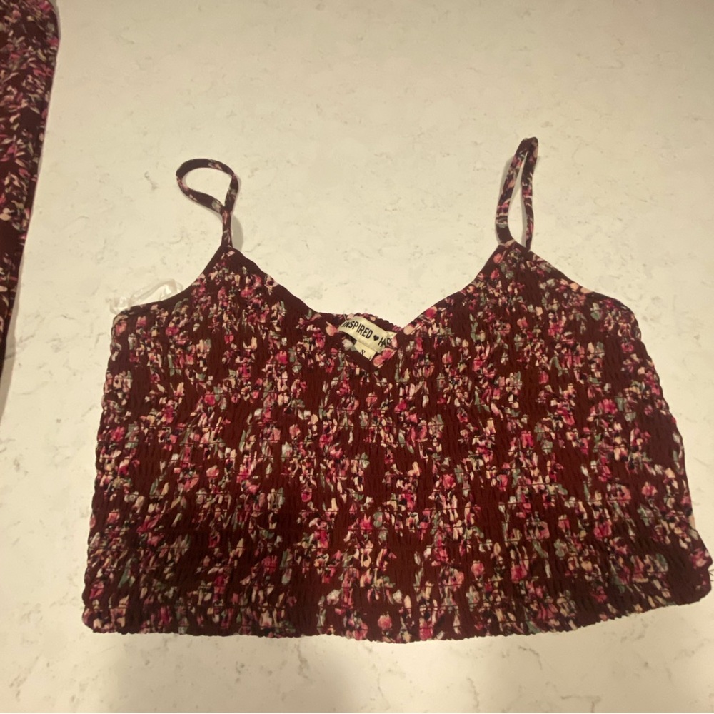 Floral two piece set
